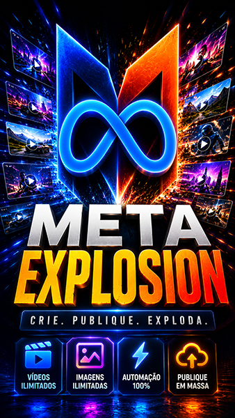 Meta Explosion Gerador de Videos e Imagens em Massa No Meta AI adaptado ao VIBES AI