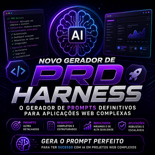 PRD Harness Planejamento Total para criação de automações e Ferramentas