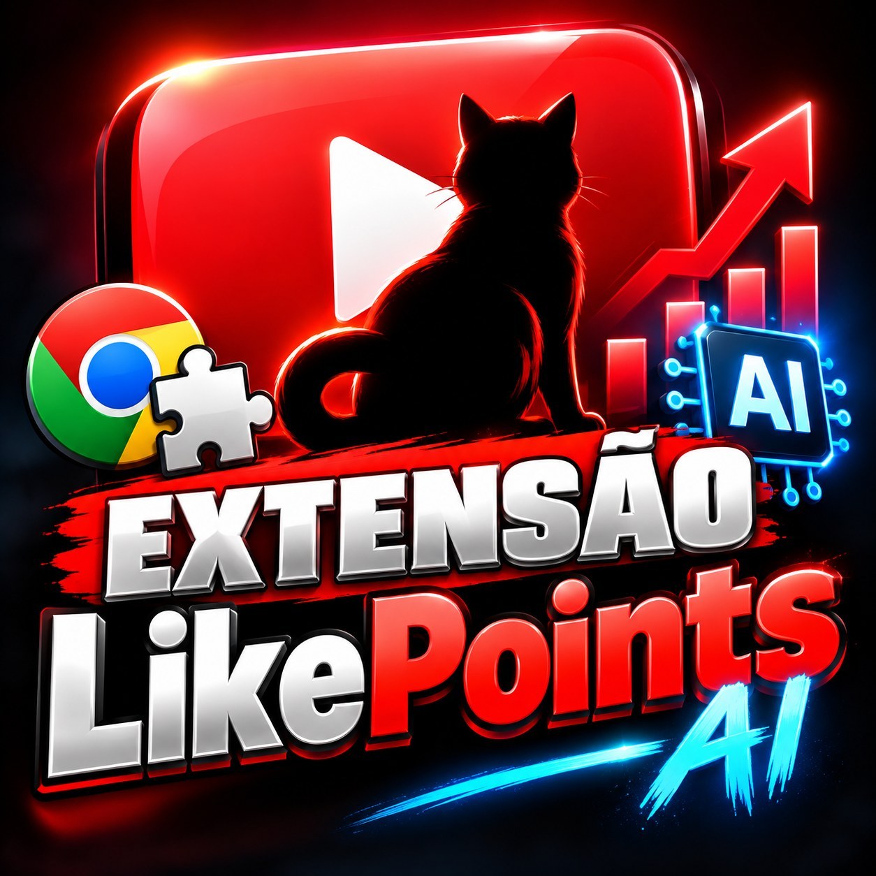 Extension Like Points to YouTube